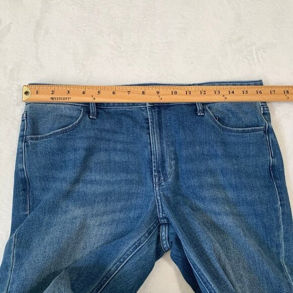 Old Navy mid-rise wow boot-cut medium wash cotton stretch‎ denim jeans pants - Picture 8 of 10